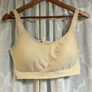 Truekind Women's Wirefree Wireless Nude Tan Bra Womens Size XL shaper Bra